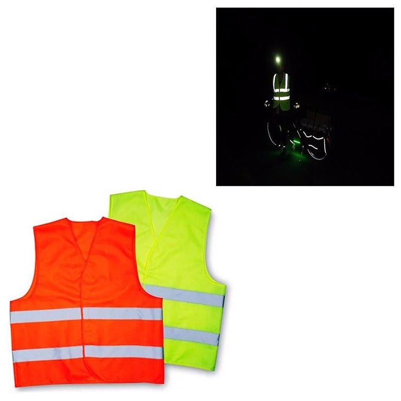 High Visibility Reflective Safety Vest, One Size